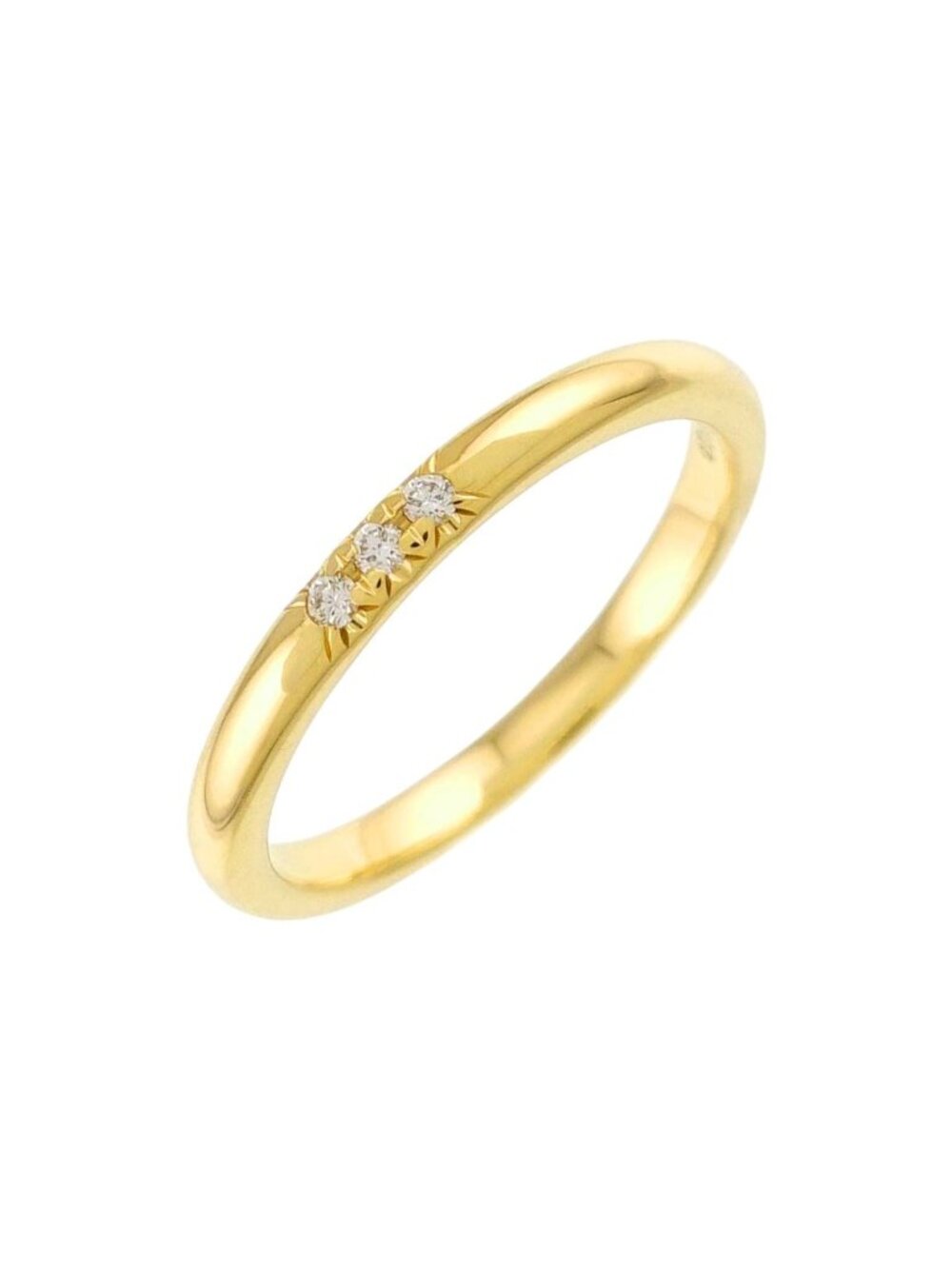 Tiffany & Co Forever Ring Diamond 18K Yellow Gold